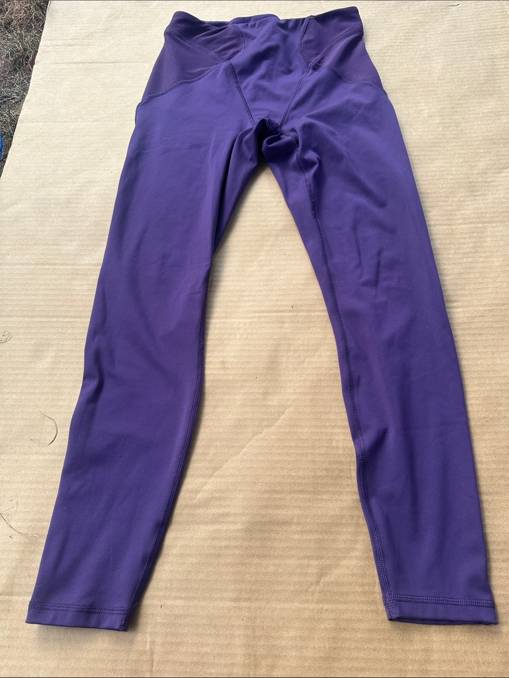 Savage X Fenty Purple High-Waist Active Leggings